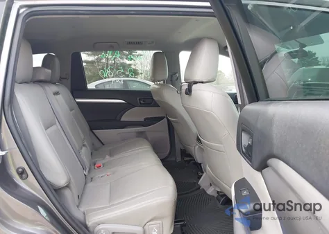 2016 Toyota Highlander Le from USA, damaged, VIN 5TDZARFH3GS017632